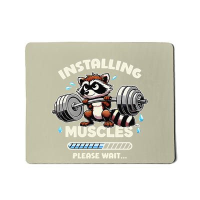 Installing Muscle Please Wait Mousepad