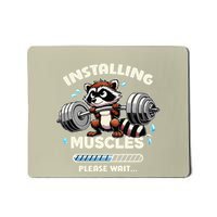 Installing Muscle Please Wait Mousepad