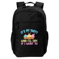 Its My Party And Ill Cry If I Want To Backpack