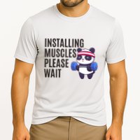 Installing Muscles Please Wait Panda Gym Performance Shirt