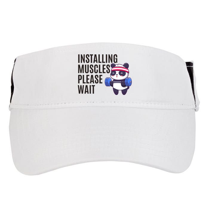 Installing Muscles Please Wait Panda Gym Adult Drive Performance Visor
