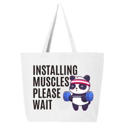 Installing Muscles Please Wait Panda Gym 25L Jumbo Tote