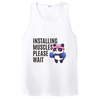 Installing Muscles Please Wait Panda Gym PosiCharge Competitor Tank