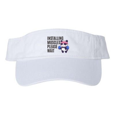 Installing Muscles Please Wait Panda Gym Visor