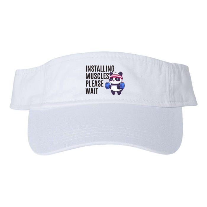 Installing Muscles Please Wait Panda Gym Visor