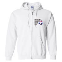 Installing Muscles Please Wait Panda Gym Full Zip Hoodie