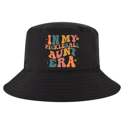 In My Pickleball Aunt Era Funny Groovy S Gift Cool Comfort Performance Bucket Hat