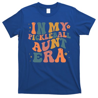 In My Pickleball Aunt Era Funny Groovy S Gift T-Shirt