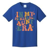 In My Pickleball Aunt Era Funny Groovy S Gift Kids T-Shirt