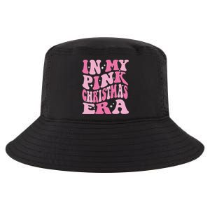 In My Pink Christmas Era Xmas Groovy Santa Squad Holiday Meaningful Gift Cool Comfort Performance Bucket Hat