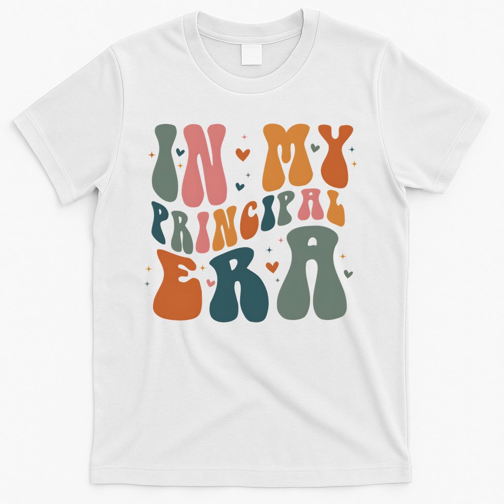 In My Principal Era Retro Back To School Teacher Life T-Shirt