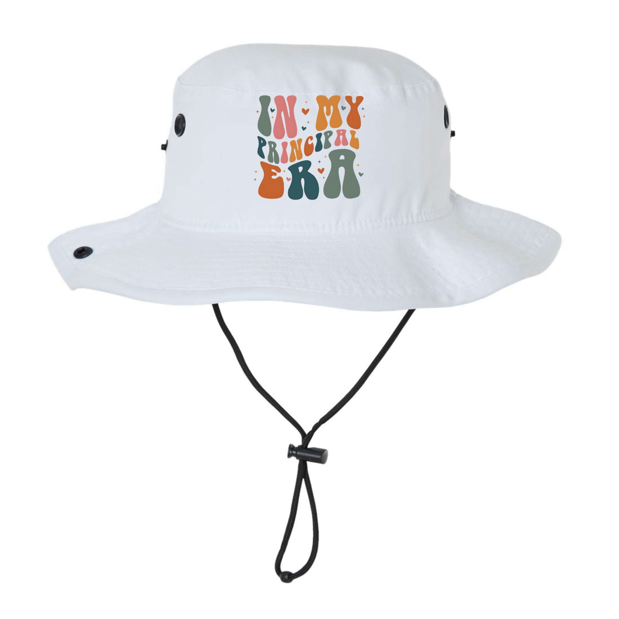 In My Principal Era Retro Back To School Teacher Life Bucket Hat