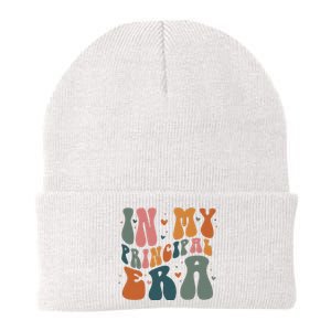 In My Principal Era Retro Back To School Teacher Life Knit Cap Winter Beanie