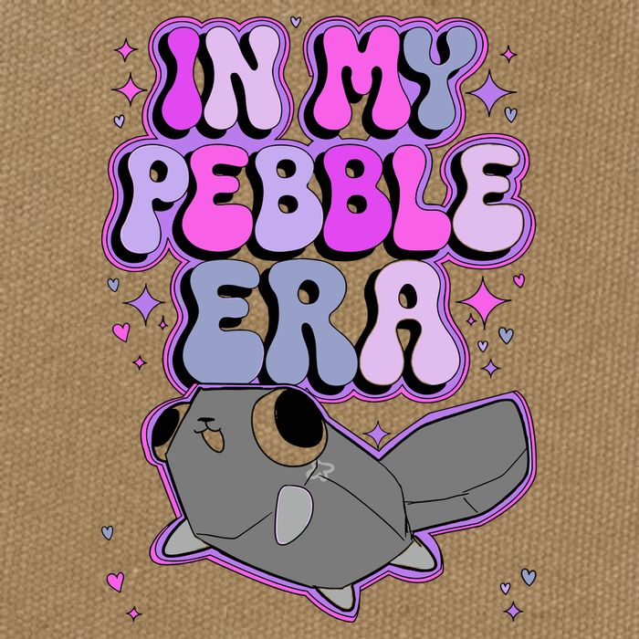 In My P.E.B.B.L.E Era World Cotton Canvas Backpack