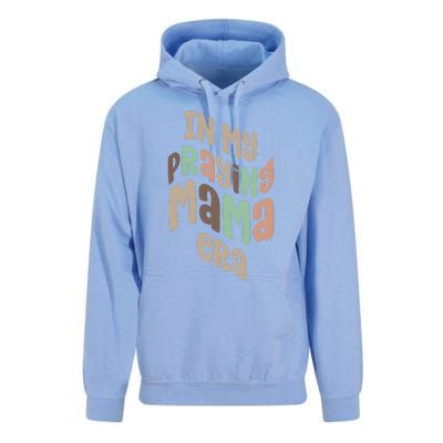 In My Praying Mama Era Christian Mom Unisex Surf Hoodie