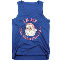 In My Pink Christmas Era Xmas Groovy Santa Holiday Great Gift Tank Top