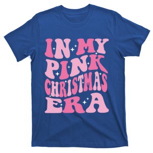 In My Pink Christmas Era Xmas Groovy Santa Squad Holiday Meaningful Gift T-Shirt