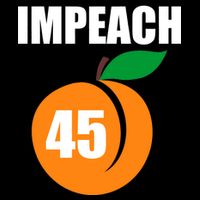 Impeach 45 Peach Emoji Anti Trump Impeachment Cooling Performance Crew T-Shirt