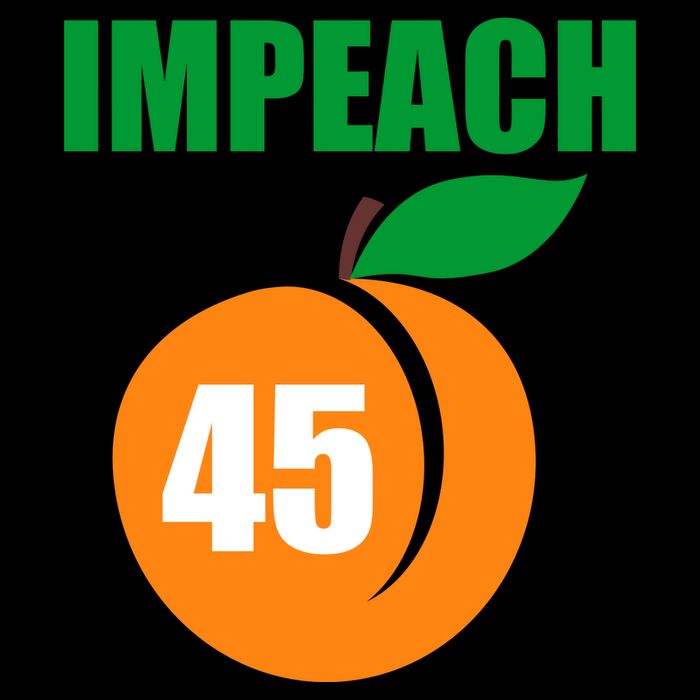 Impeach 45 Peach Emoji Anti Trump Impeachment Mug