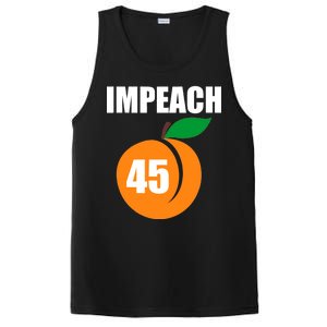 Impeach 45 Peach Emoji Anti Trump Impeachment PosiCharge Competitor Tank