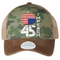 Impeach 45 Upside down Flag  Legacy Tie Dye Trucker Hat