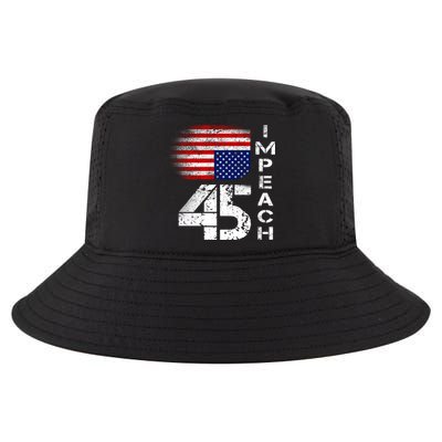 Impeach 45 Upside down Flag  Cool Comfort Performance Bucket Hat