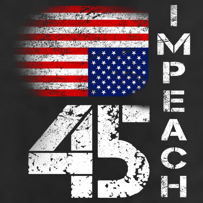 Impeach 45 Upside down Flag  Cool Comfort Performance Bucket Hat
