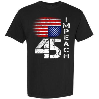 Impeach 45 Upside down Flag  Garment-Dyed Heavyweight T-Shirt