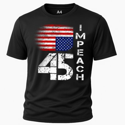 Impeach 45 Upside down Flag  Performance Shirt