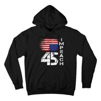 Impeach 45 Upside down Flag  Hoodie