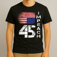 Impeach 45 Upside down Flag  T-Shirt
