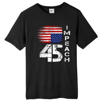 Impeach 45 Upside down Flag  Tall Fusion ChromaSoft Performance T-Shirt