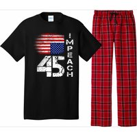 Impeach 45 Upside down Flag  Pajama Set