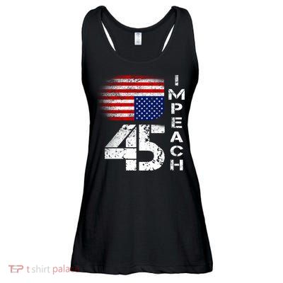 Impeach 45 Upside down Flag  Ladies Essential Flowy Tank