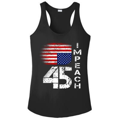 Impeach 45 Upside down Flag  Ladies PosiCharge Competitor Racerback Tank