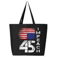 Impeach 45 Upside down Flag  25L Jumbo Tote