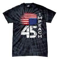 Impeach 45 Upside down Flag  Tie-Dye T-Shirt