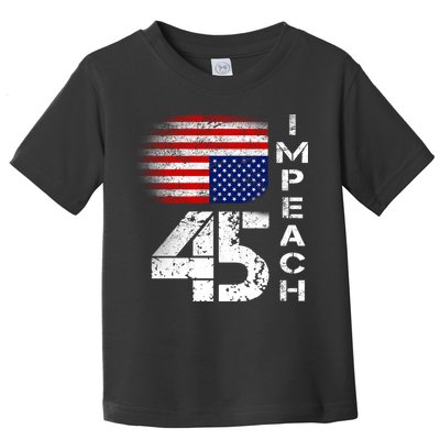 Impeach 45 Upside down Flag  Toddler T-Shirt
