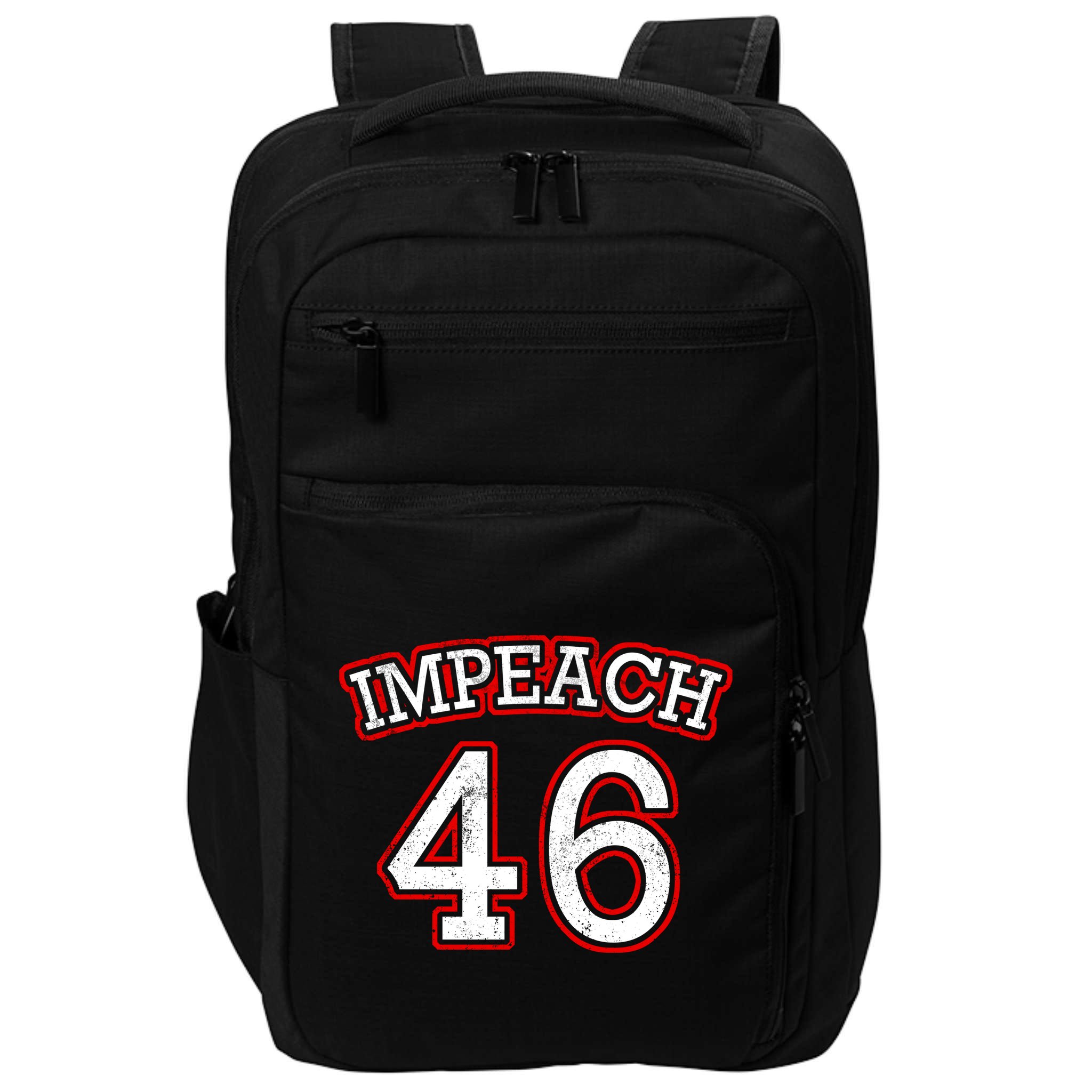 Impeach 46 Joe Biden Republican Conservative Anti-Biden  Impact Tech Backpack