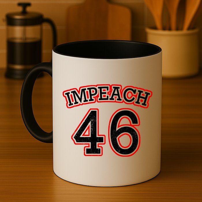 Impeach 46 Joe Biden Republican Conservative Anti-Biden  Mug