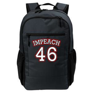 Impeach 46 Joe Biden Republican Conservative Anti-Biden  Daily Commute Backpack