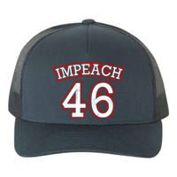 Impeach 46 Joe Biden Republican Conservative Anti-Biden  Yupoong Adult 5-Panel Trucker Hat