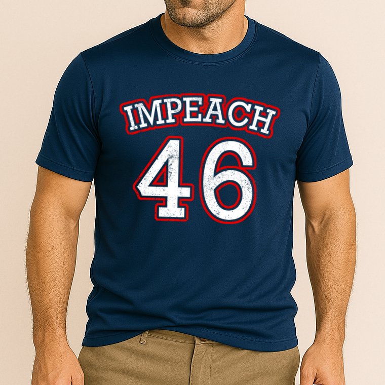 Impeach 46 Joe Biden Republican Conservative Anti-Biden  Cooling Performance Crew T-Shirt