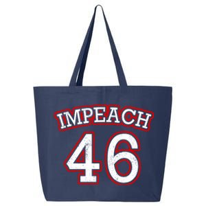 Impeach 46 Joe Biden Republican Conservative Anti-Biden  25L Jumbo Tote