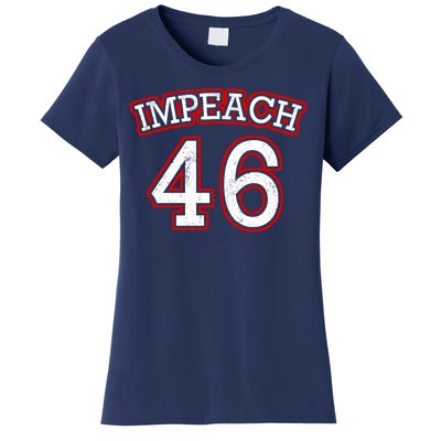 Impeach 46 Joe Biden Republican Conservative Anti-Biden  Women's T-Shirt