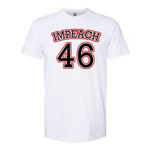 Impeach 46 Joe Biden Republican Conservative Anti-Biden  Softstyle CVC T-Shirt