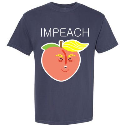 Impeach Donald Anti Trump Peach Emoji Impeachment Garment-Dyed Heavyweight T-Shirt