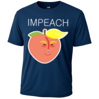 Impeach Donald Anti Trump Peach Emoji Impeachment Cooling Performance Crew T-Shirt