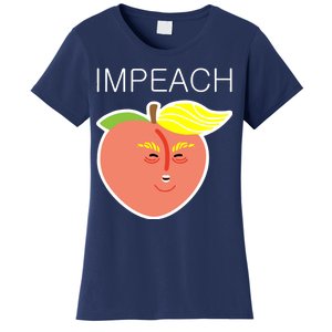 Impeach Donald Anti Trump Peach Emoji Impeachment Women's T-Shirt