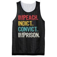 Impeach Indict Convict Imprison  Mesh Reversible Basketball Jersey Tank